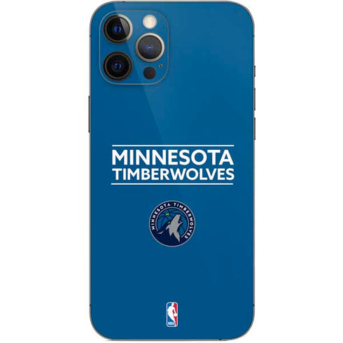 NBA Minnesota Timberwolves Standard - Blue iPhone 12 Pro Max Skin