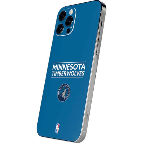 NBA Minnesota Timberwolves Standard - Blue iPhone 12 Pro Max Skin
