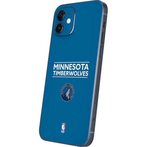 NBA Minnesota Timberwolves Standard - Blue iPhone 12 Skin