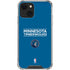 NBA Minnesota Timberwolves Standard - Blue iPhone 13 Mini Clear Case