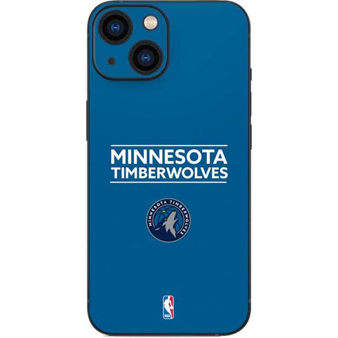 NBA Minnesota Timberwolves Standard - Blue iPhone 13 Mini Skin