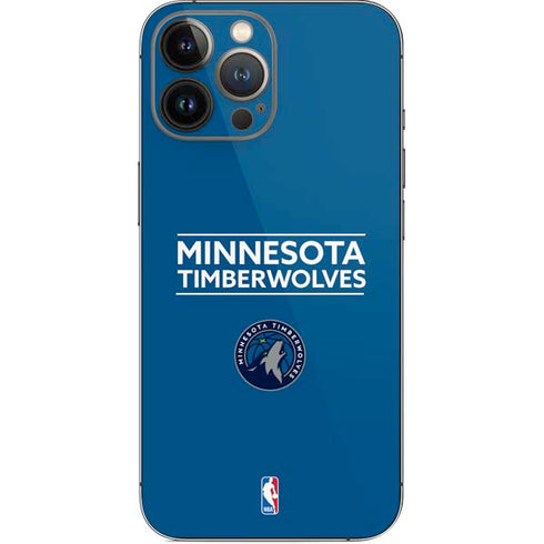 NBA Minnesota Timberwolves Standard - Blue iPhone 13 Pro Max Skin