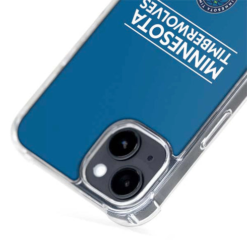 NBA Minnesota Timberwolves Standard - Blue iPhone 15 Plus MagSafe Case