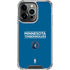 NBA Minnesota Timberwolves Standard - Blue iPhone 14 Pro Clear Case