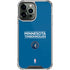 NBA Minnesota Timberwolves Standard - Blue iPhone 14 Pro Max Clear Case