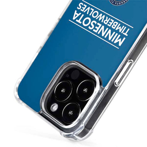 NBA Minnesota Timberwolves Standard - Blue iPhone 15 Pro Max MagSafe Case