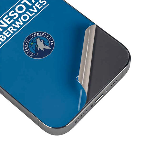 NBA Minnesota Timberwolves Standard - Blue iPhone 14 Pro Max Skin