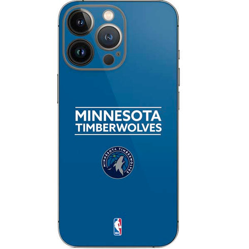 NBA Minnesota Timberwolves Standard - Blue iPhone 14 Pro Skin