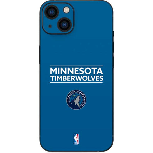 NBA Minnesota Timberwolves Standard - Blue iPhone 15 Skin