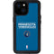 NBA Minnesota Timberwolves Standard - Blue iPhone 15 Waterproof Case