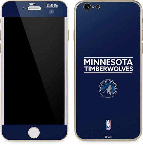NBA Minnesota Timberwolves Standard - Navy Blue iPhone 6/6s Skin
