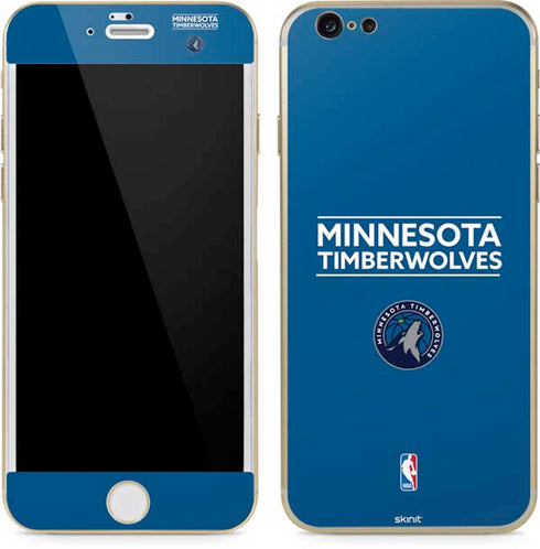 NBA Minnesota Timberwolves Standard - Blue iPhone 6/6s Skin