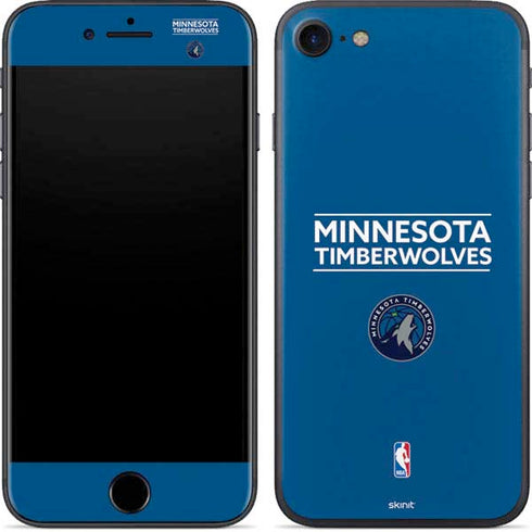 NBA Minnesota Timberwolves Standard - Blue iPhone 7 Skin