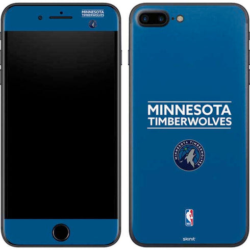 NBA Minnesota Timberwolves Standard - Blue iPhone 8 Plus Skin