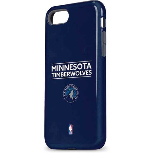 NBA Minnesota Timberwolves Standard - Navy Blue iPhone 8 Pro Case