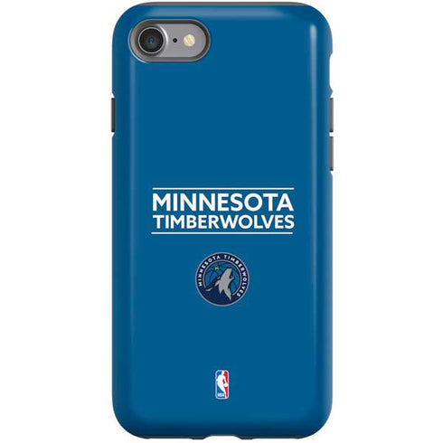 NBA Minnesota Timberwolves Standard - Blue iPhone SE (2nd & 3rd Gen) Pro Case