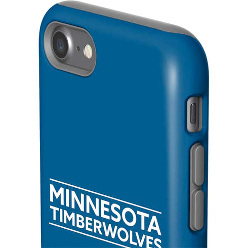NBA Minnesota Timberwolves Standard - Blue iPhone SE (2nd & 3rd Gen) Pro Case