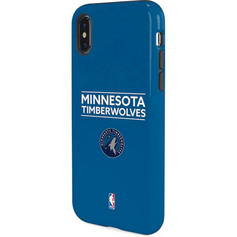NBA Minnesota Timberwolves Standard - Blue iPhone X Pro Case
