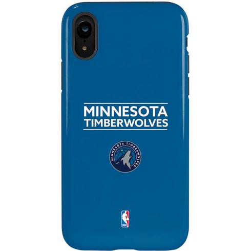 NBA Minnesota Timberwolves Standard - Blue iPhone XR Pro Case