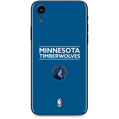 NBA Minnesota Timberwolves Standard - Blue iPhone XR Skin