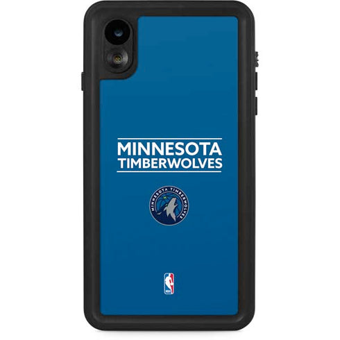NBA Minnesota Timberwolves Standard - Blue iPhone XR Waterproof Case