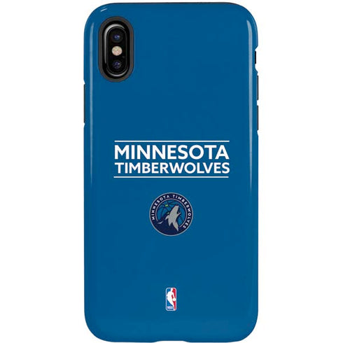 NBA Minnesota Timberwolves Standard - Blue iPhone XS Pro Case