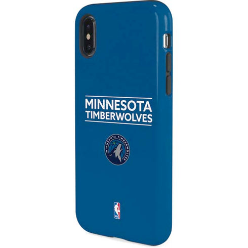 NBA Minnesota Timberwolves Standard - Blue iPhone XS Pro Case