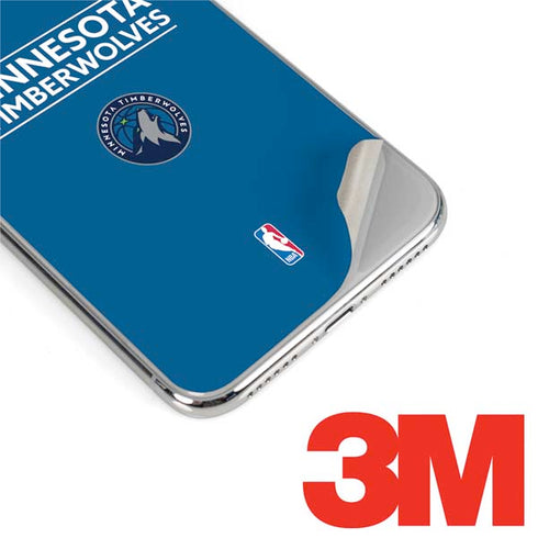 NBA Minnesota Timberwolves Standard - Blue iPhone XS Skin