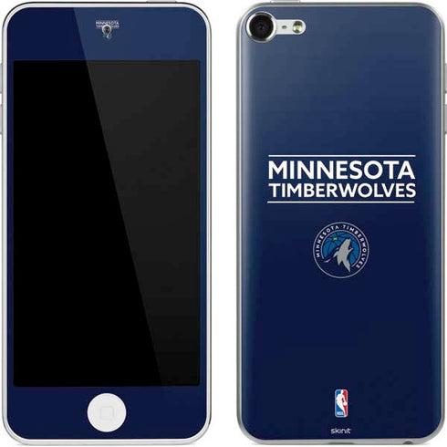 NBA Minnesota Timberwolves Standard - Navy Blue Apple iPod Skin