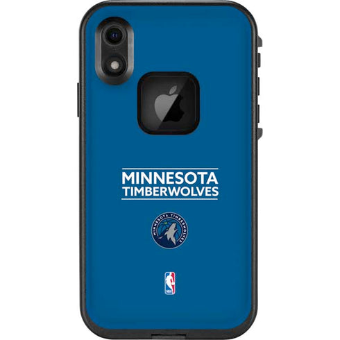 NBA Minnesota Timberwolves Standard - Blue LifeProof Fre iPhone Skin