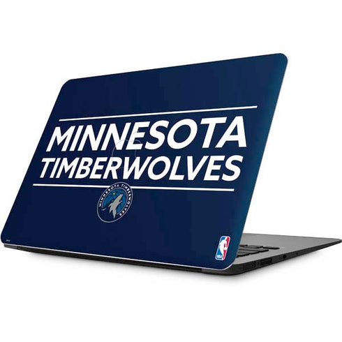 NBA Minnesota Timberwolves Standard - Navy Blue Apple MacBook Skin