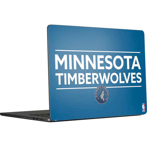 NBA Minnesota Timberwolves Standard - Blue MacBook Air 15 in (2023) Skin