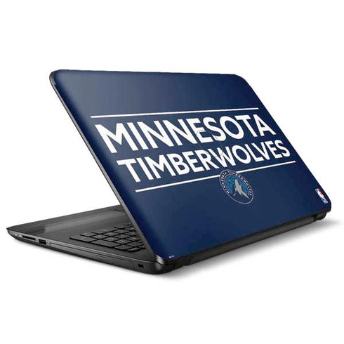 NBA Minnesota Timberwolves Standard - Navy Blue HP Notebook Skin