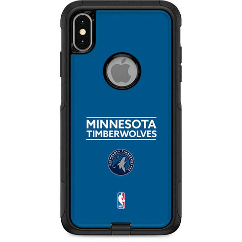 NBA Minnesota Timberwolves Standard - Blue Otterbox Commuter iPhone Skin