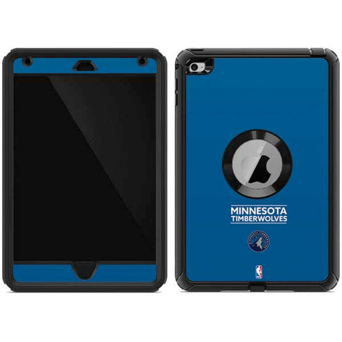 NBA Minnesota Timberwolves Standard - Blue Otterbox Defender iPad Skin