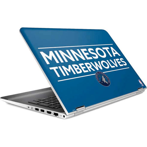 NBA Minnesota Timberwolves Standard - Blue HP Pavilion Skin