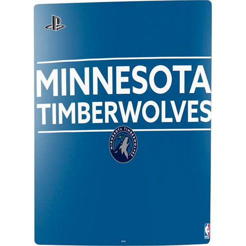 NBA Minnesota Timberwolves Standard - Blue PS5 Bundle Skin