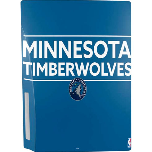 NBA Minnesota Timberwolves Standard - Blue PS5 Bundle Skin