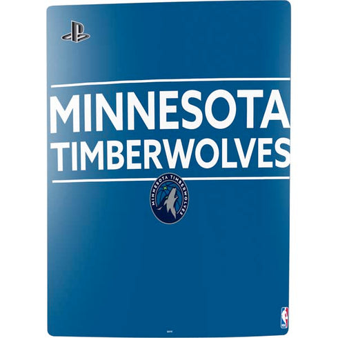 NBA Minnesota Timberwolves Standard - Blue PS5 Digital Edition Bundle Skin