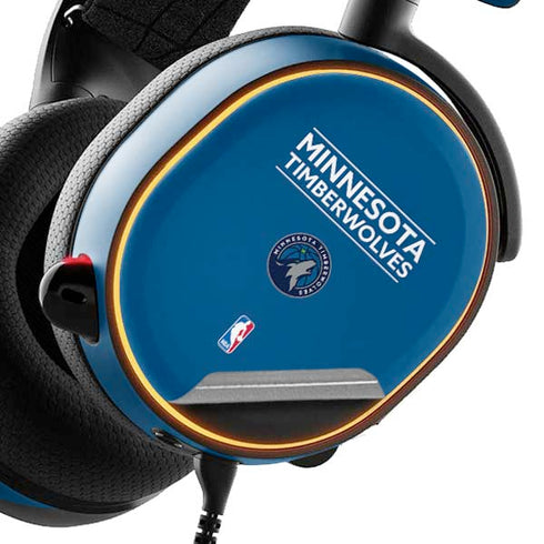 NBA Minnesota Timberwolves Standard - Blue SteelSeries Arctis 5 Skin