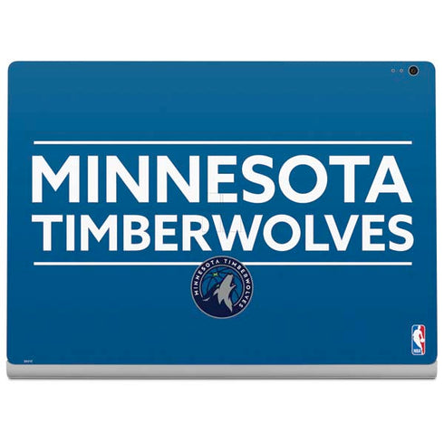 NBA Minnesota Timberwolves Standard - Blue Surface Book 2 13.5in Skin