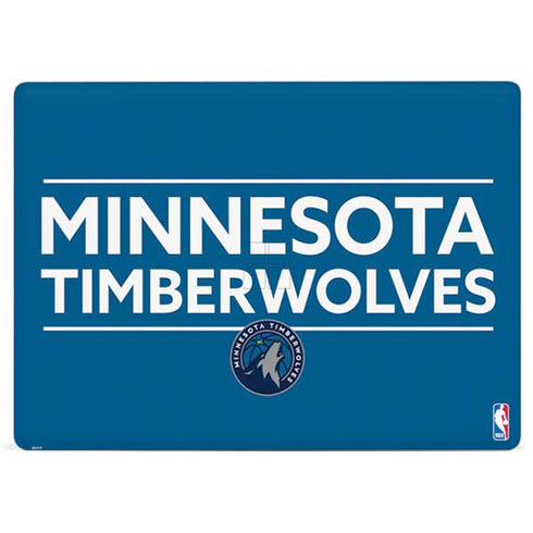 NBA Minnesota Timberwolves Standard - Blue Surface Laptop 2 Skin