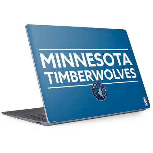 NBA Minnesota Timberwolves Standard - Blue Surface Laptop 3 13.5in Skin