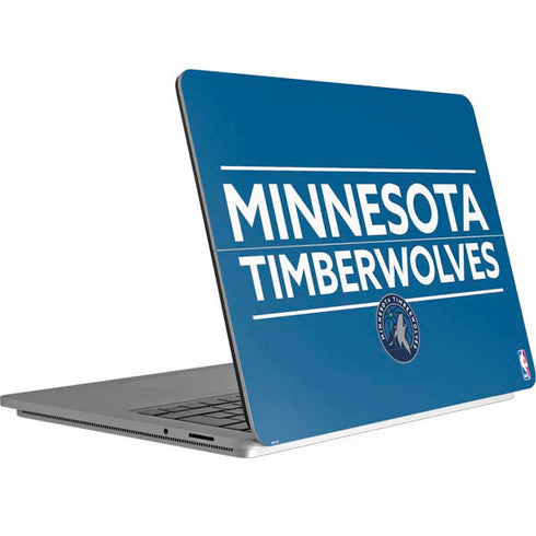 NBA Minnesota Timberwolves Standard - Blue Surface Laptop Studio Skin