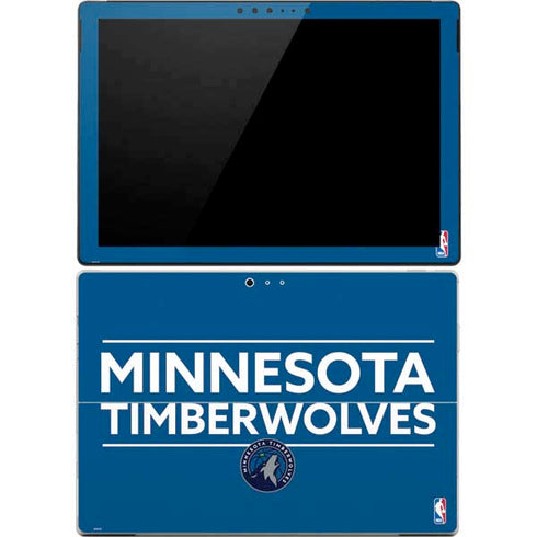 NBA Minnesota Timberwolves Standard - Blue Surface Pro 4 Skin