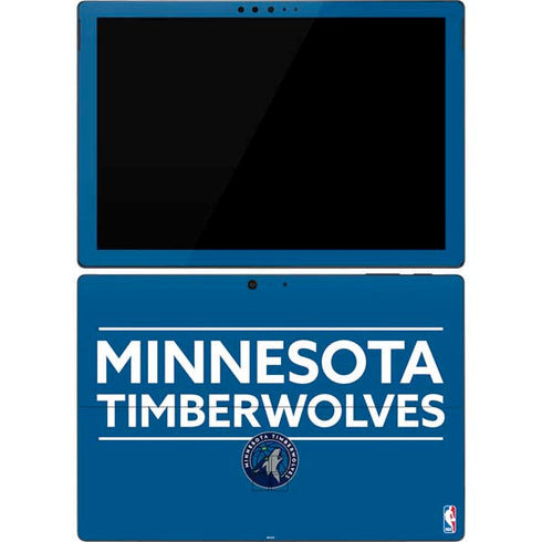 NBA Minnesota Timberwolves Standard - Blue Surface Pro 7 Skin