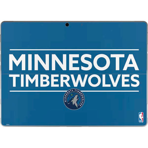 NBA Minnesota Timberwolves Standard - Blue Surface Pro 8 Skin
