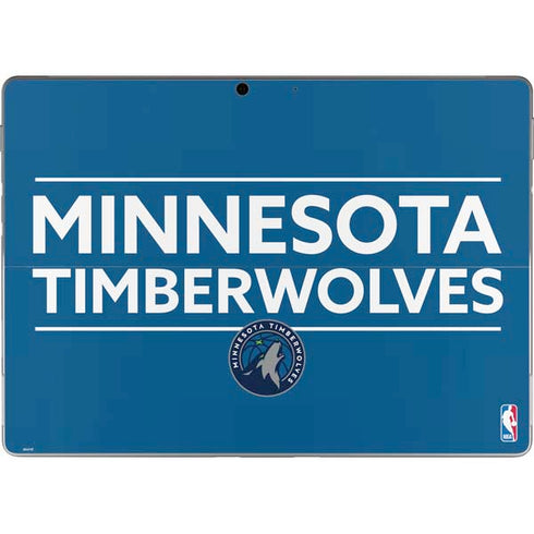 NBA Minnesota Timberwolves Standard - Blue Surface Pro 9 Skin