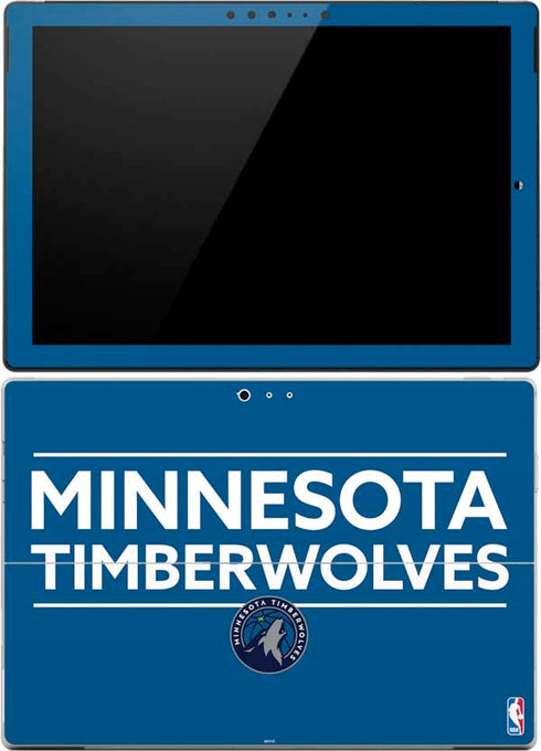NBA Minnesota Timberwolves Standard - Blue Surface Pro (2017) Skin