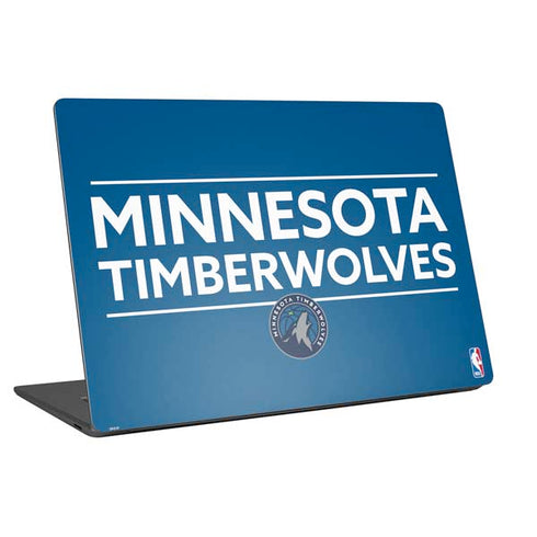 NBA Minnesota Timberwolves Standard - Blue Universal Laptop 16in (13 x 9.4in) Skin